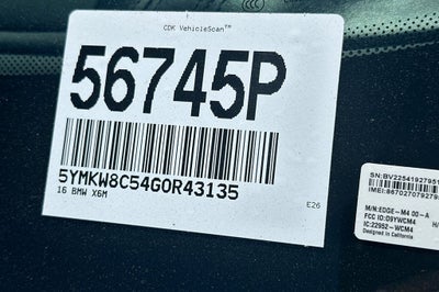 2016 BMW X6 M Base