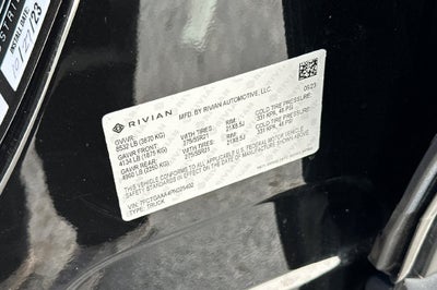 2023 Rivian R1T Adventure Quad Motor Large Pack
