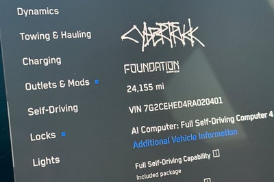 2024 Tesla Cybertruck Foundation