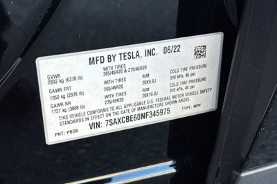 2022 Tesla Model X Plaid
