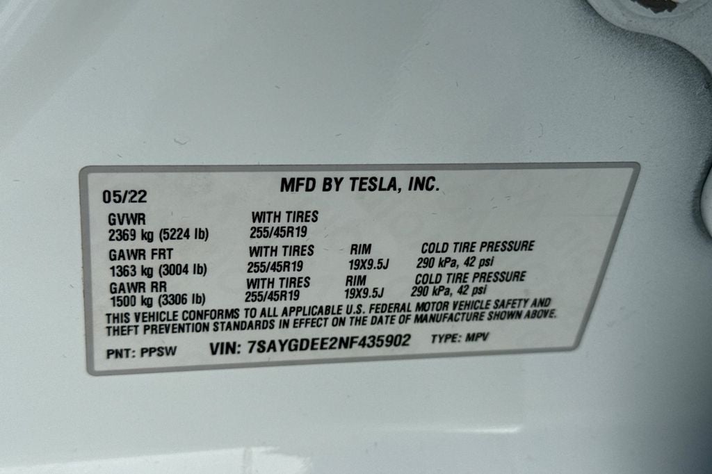 2022 Tesla Model Y Long Range