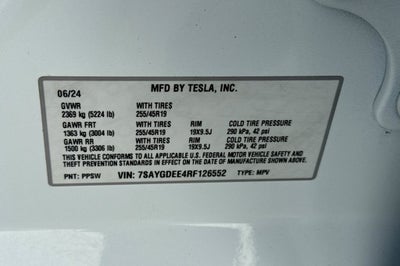 2024 Tesla Model Y Long Range
