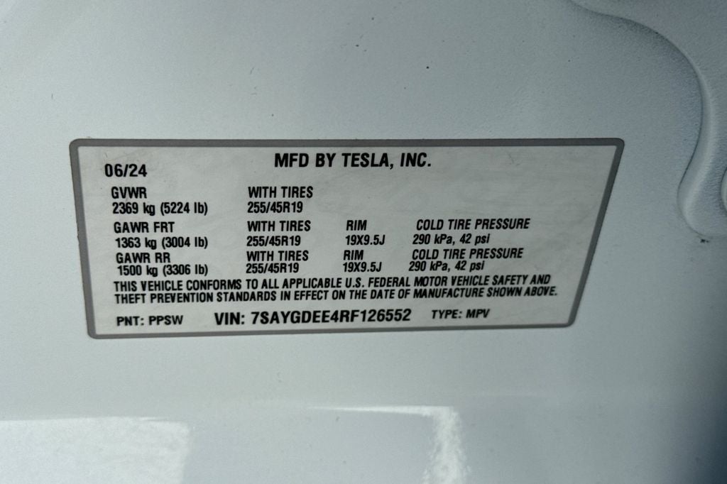 2024 Tesla Model Y Long Range