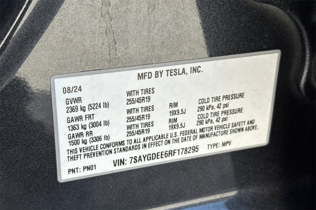 2024 Tesla Model Y Long Range
