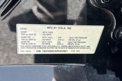 2023 Tesla Model Y Long Range