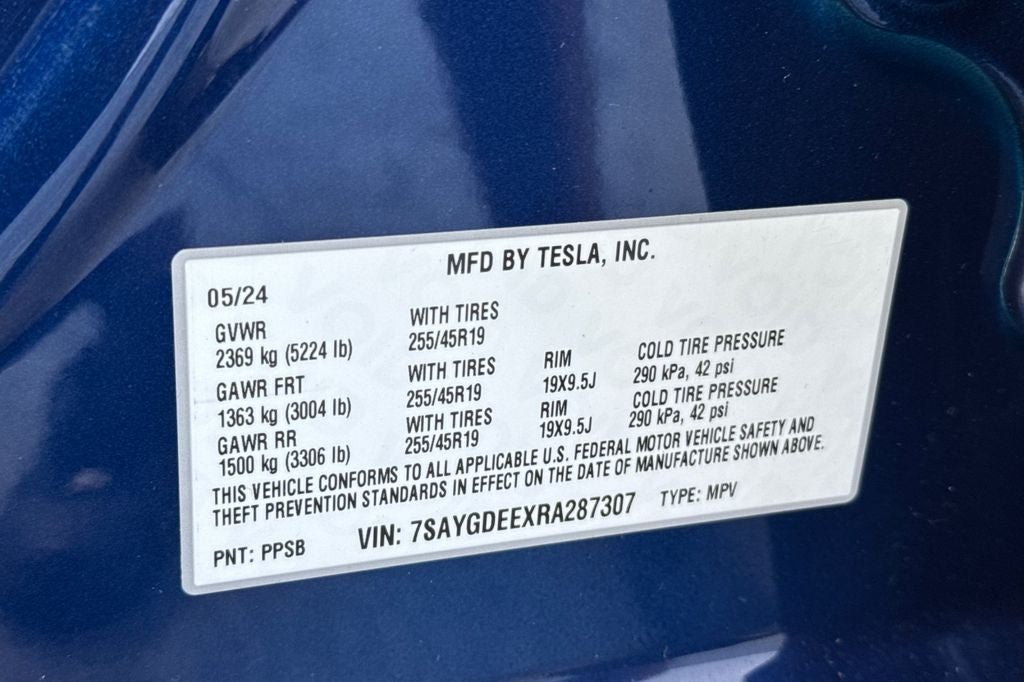 2024 Tesla Model Y Long Range