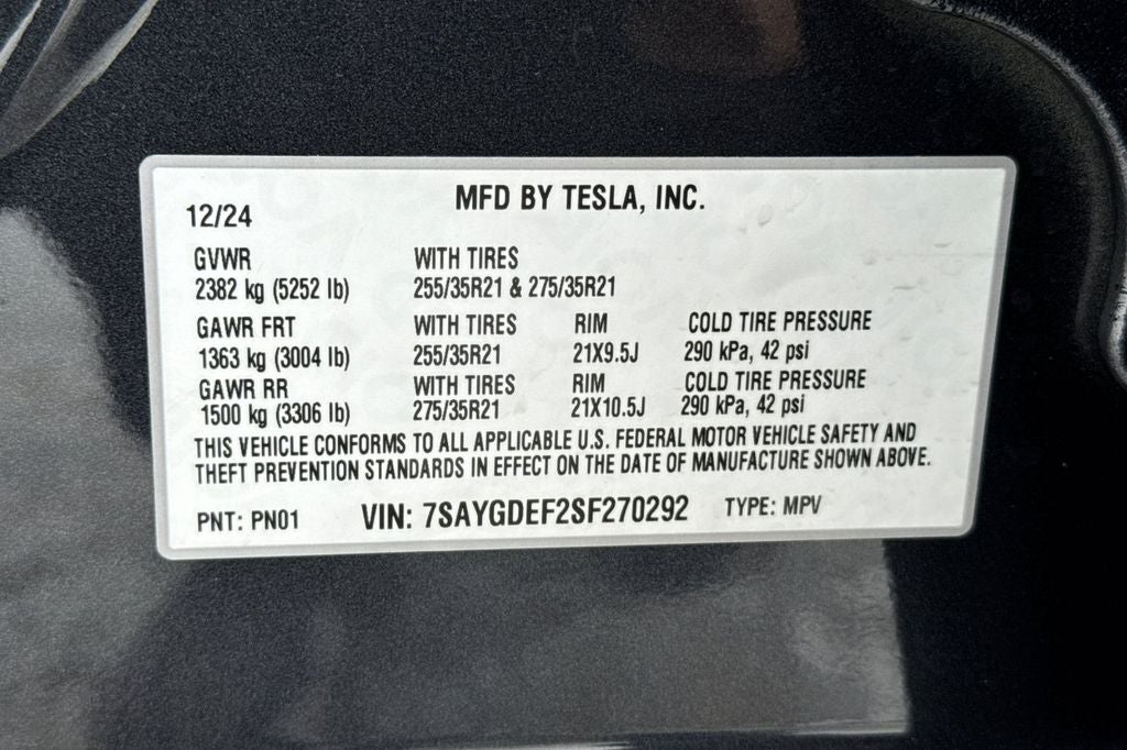 2025 Tesla Model Y Performance