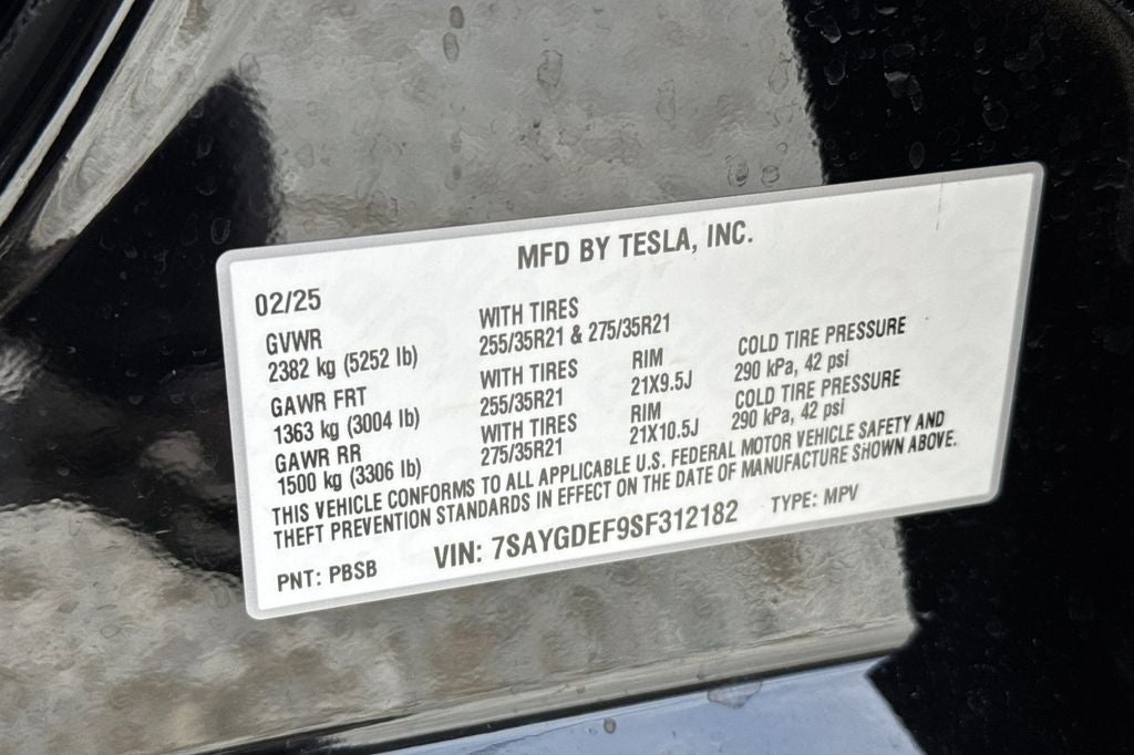 2025 Tesla Model Y Performance