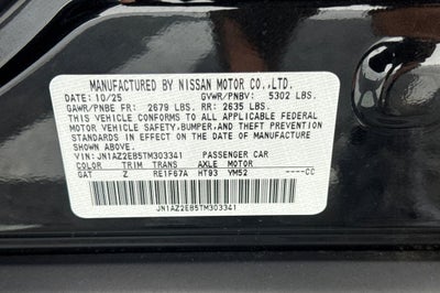 2026 Nissan Leaf PLATINUM+