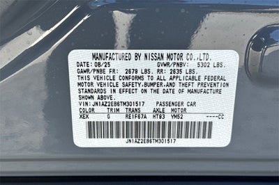 2026 Nissan Leaf PLATINUM+