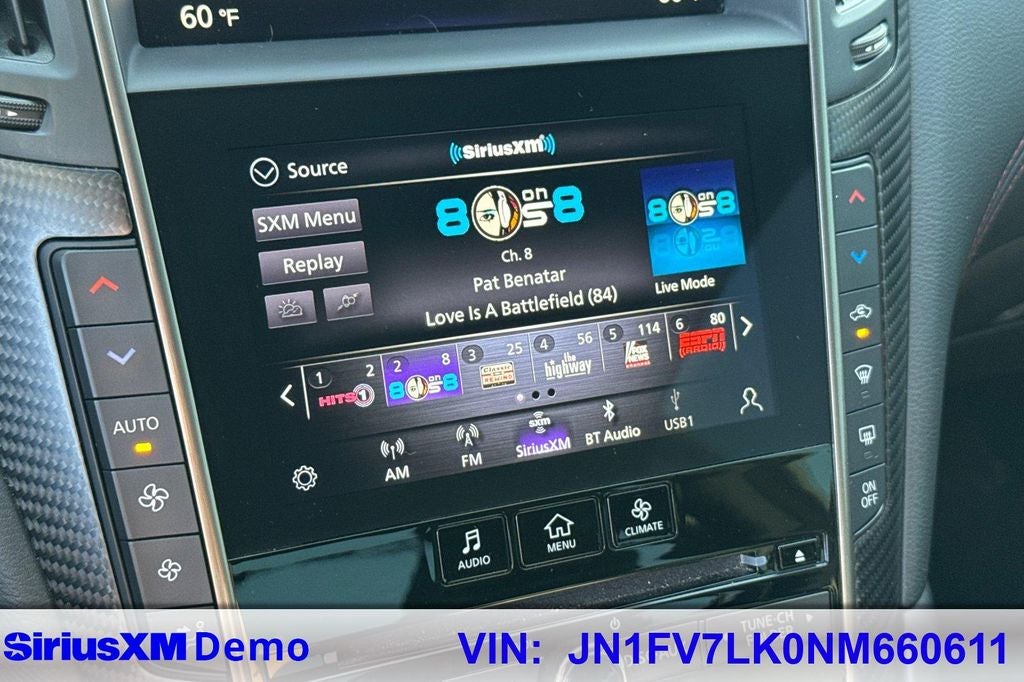 2022 INFINITI Q60 Red Sport 400