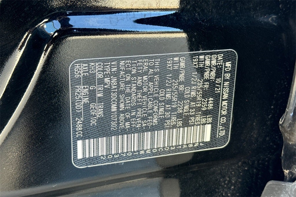 2021 Nissan Rogue Platinum