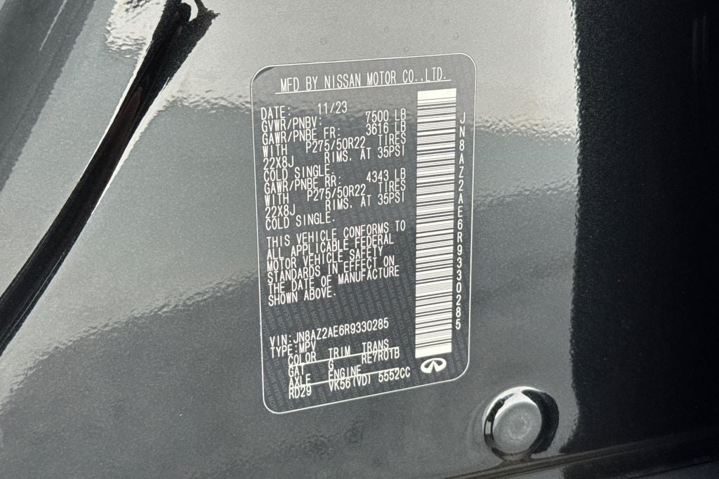 2024 INFINITI QX80 Premium Select