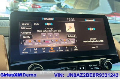 2024 INFINITI QX80 Sensory