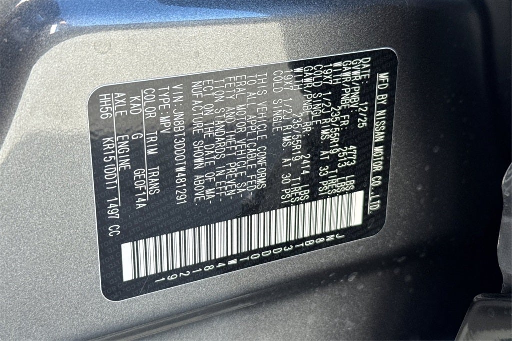 2026 Nissan Rogue Platinum