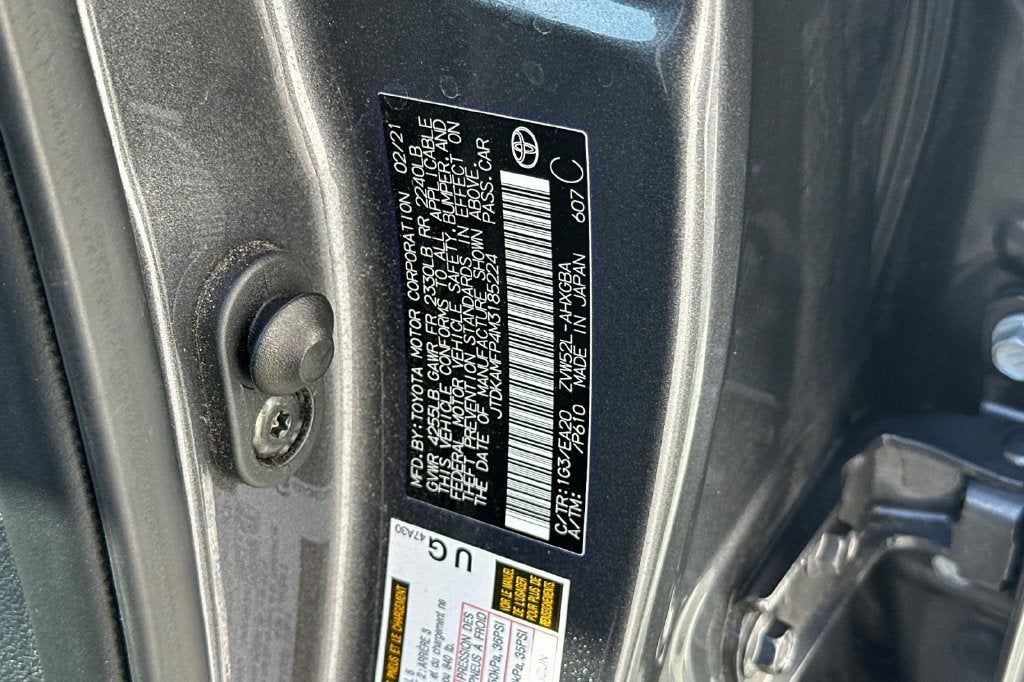 2021 Toyota Prius Prime XLE