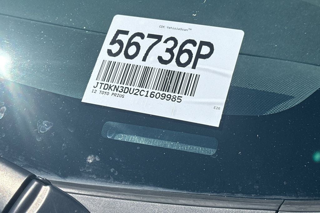 2012 Toyota Prius Two