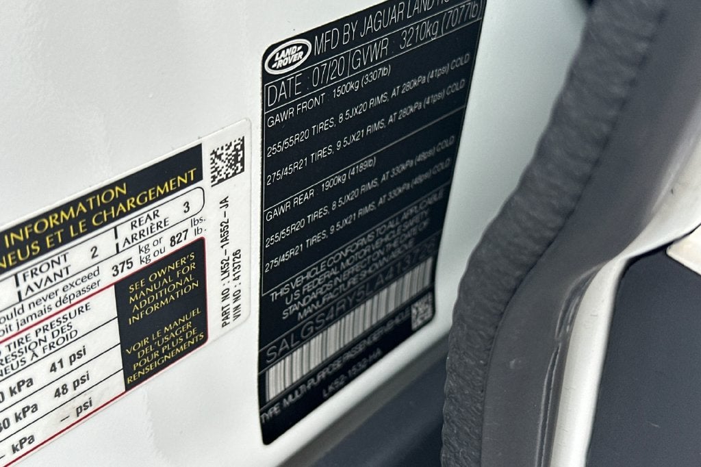 2020 Land Rover Range Rover Hybrid HSE