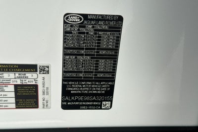 2025 Land Rover Range Rover SE