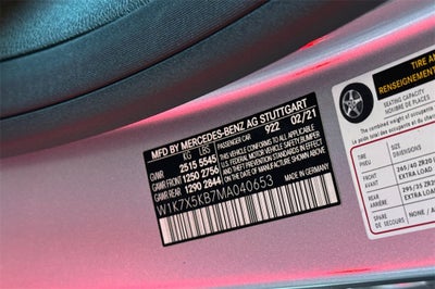 2021 Mercedes-Benz AMG® GT 43 Base 4MATIC®