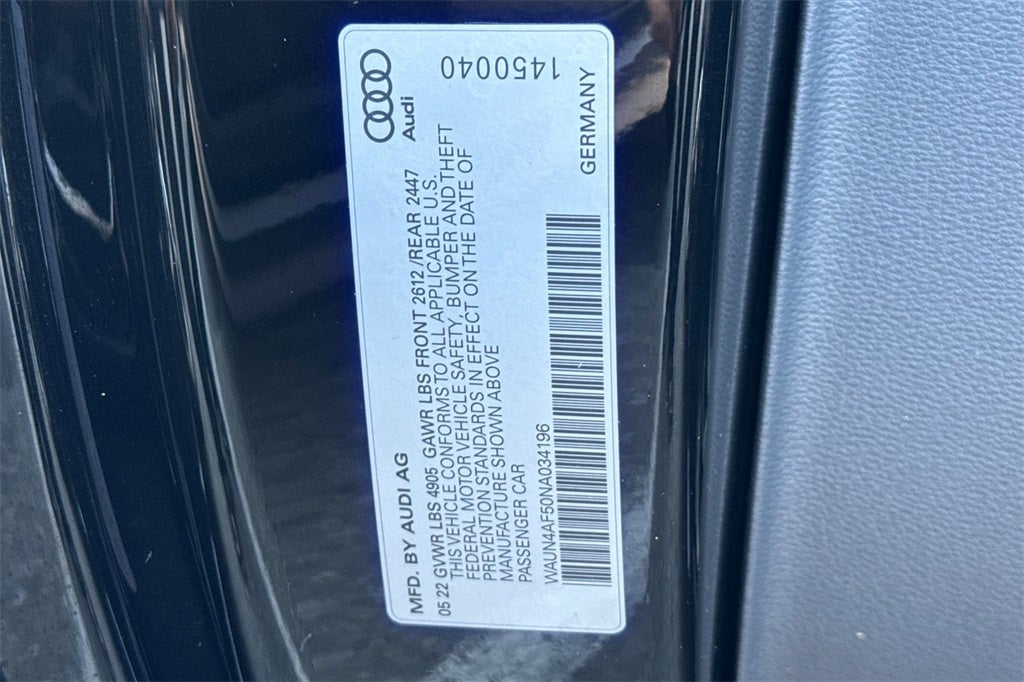 2022 Audi S5 3.0T Premium quattro