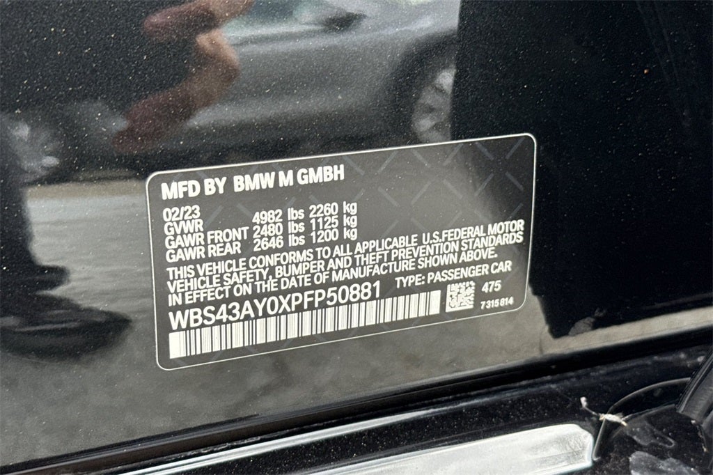 2023 BMW M3 Competition