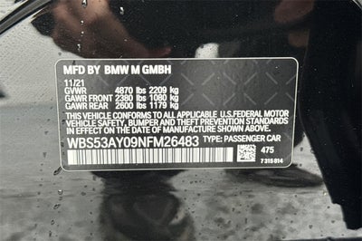 2022 BMW M3 6-Speed Manual