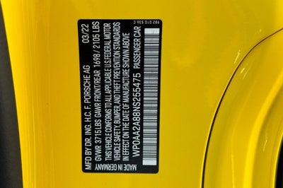 2022 Porsche 718 Cayman T