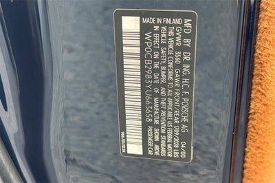 2000 Porsche Boxster S