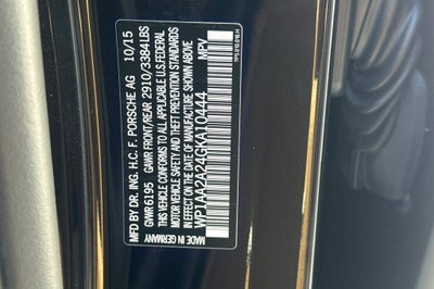 2016 Porsche Cayenne Base