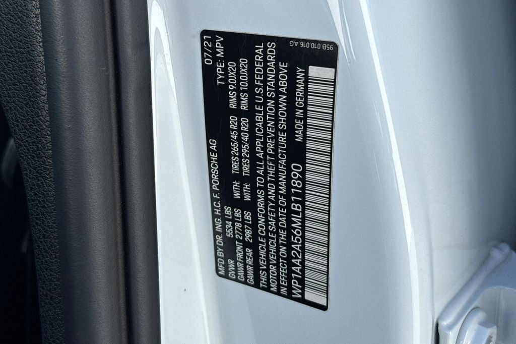 2021 Porsche Macan .