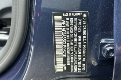 2016 Porsche Macan Turbo