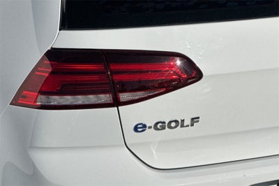 2018 Volkswagen e-Golf SE
