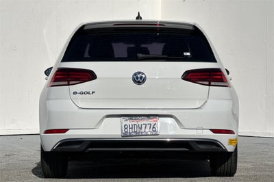 2018 Volkswagen e-Golf SE