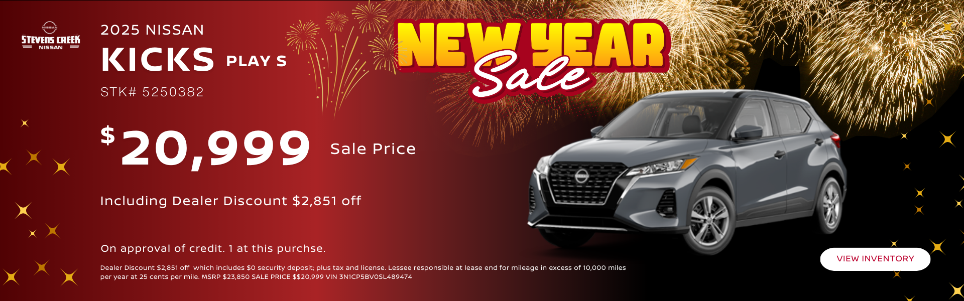 2025 Nissan Kicks Play S