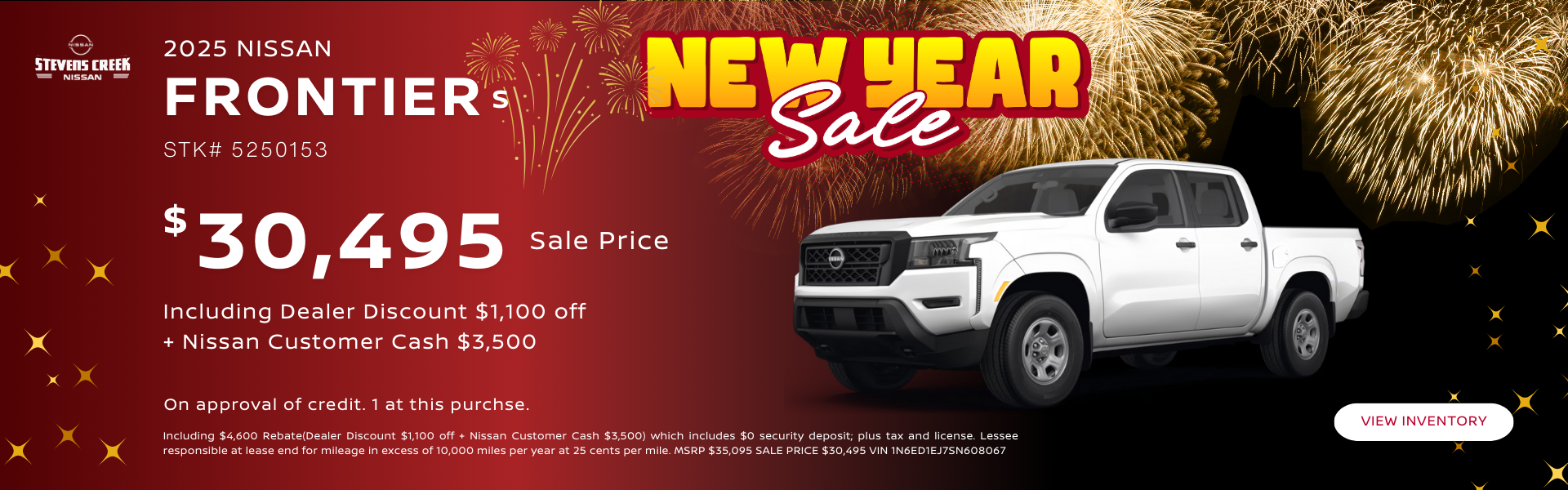 2025 Nissan Frontier S