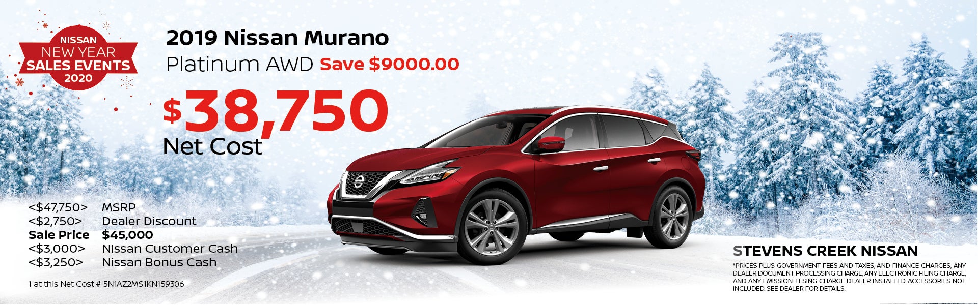 2019 Nissan Murano SV