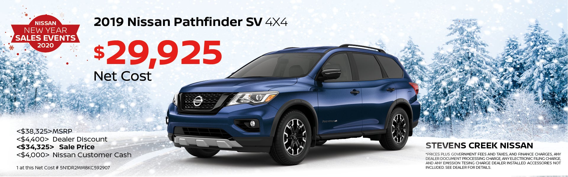 2019 Nissan Pathfinder SV